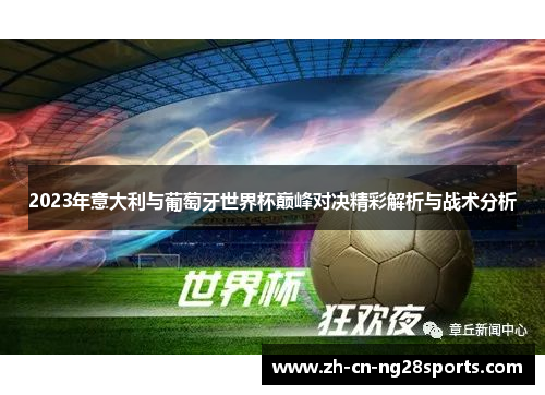 2023年意大利与葡萄牙世界杯巅峰对决精彩解析与战术分析